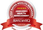 Janiczek Wealth Management Red Award Emblem